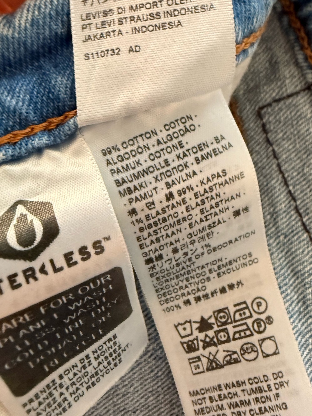 levi’s wedgie straight jeans - Picture 11 of 11